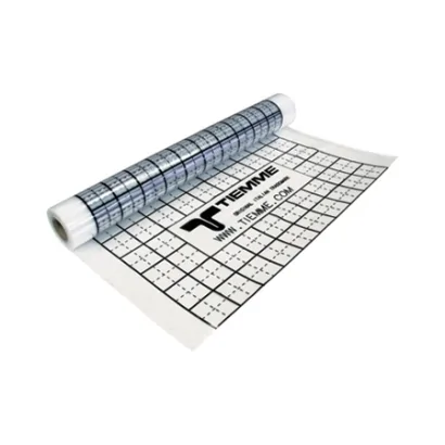Foglio PE con funzione isolante e barriera antiumidità con passo 50 mm e multipli (prezzo a confezione)