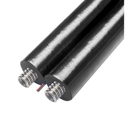 Tubo corrugato "GEMINI" autocartellante in acciaio inox (AISI 316L) con cavo sonda (prezzo a rotolo)