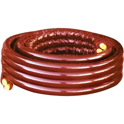 Tubo corrugato "GEMINIplus-slimRED" in acciaio inox (AISI 304L) con cavo sonda (prezzo a rotolo)