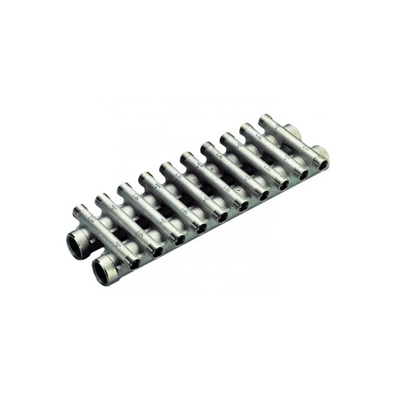 Collettore complanare compatto (unico pezzo) con uscite 1/2"x16